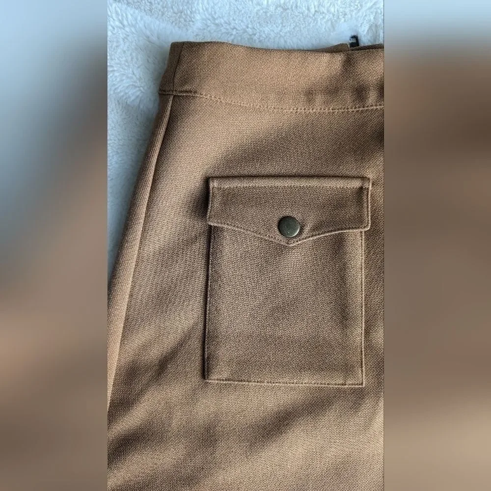 H&M Divided Skirt| Size 4| Brown mini skirt|
